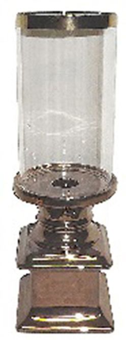 Hovedbilde Lysestake kobber/bronse med ...