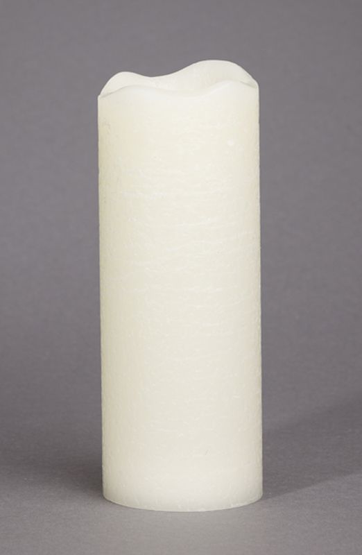 Led-kubbelys, creme farget med duft, stort.