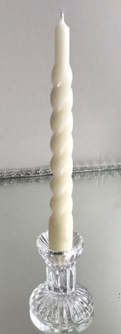 Hovedbilde Vridde stearinlys, Off-White ...