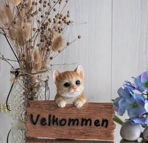 Bilde av Hagepynt, Velkommen skilt med ...
