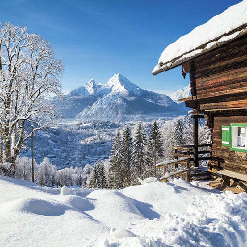 Lunsj serviett Vinterfjell, fra Ambiente.