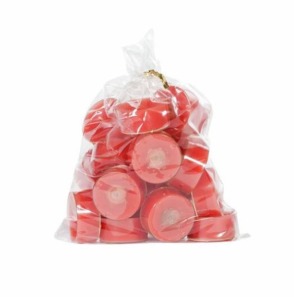 Telys Høstrød, i plastkopp, fra Edelweiss.