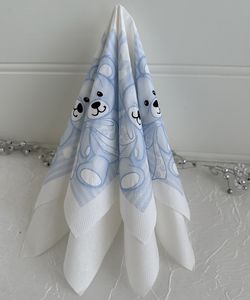 Hovedbilde Lunsj serviett, Lys Bl&aring; ...